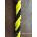 Yellow and Black Color Tiger PP Rope for Packing